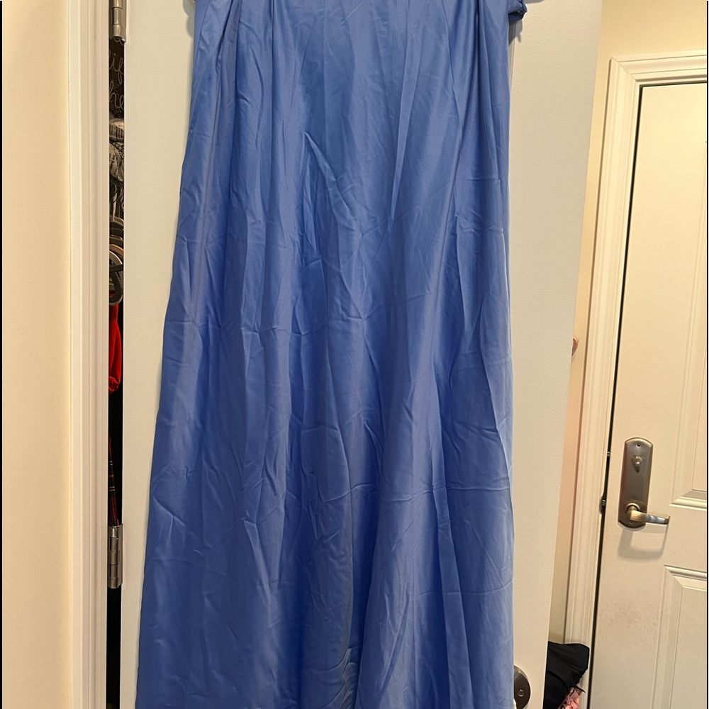 Long silk maxi skirt from Express. Size L. Never worn.